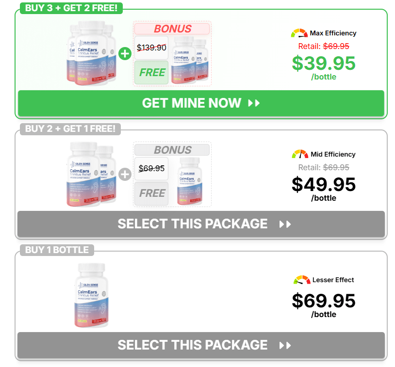 Silen Sense Calm Ears Pricing